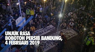 Video Aksi Demo Bobotoh Protes Penundaan Pertandingan Persib vs Persiwa