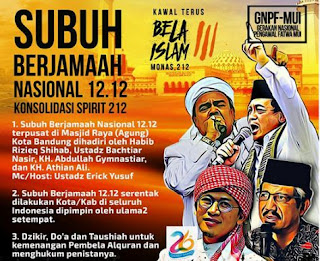 Panglima TNI dan Kapolri Hadiri Aksi 1212 di Bandung