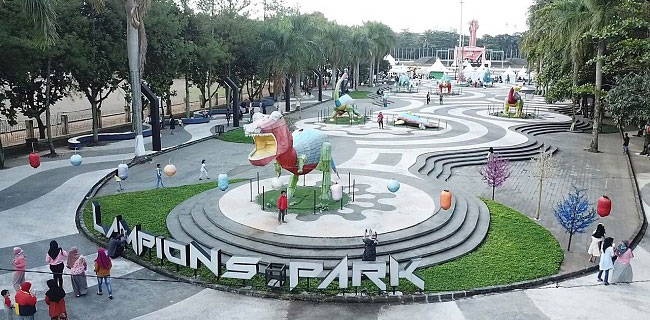 Taman Tegalega Bandung Taman Tegalega Bandung