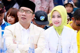 Ridwan Kamil Larang Istrinya Maju di Pilwalkot Bandung 2018