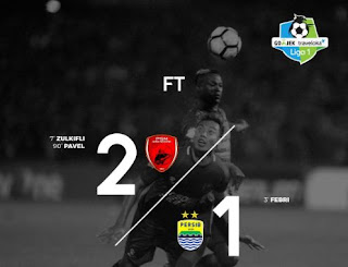  PSM Makassar vs Persib Bandung 2-1