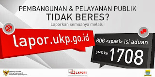Aplikasi LAPOR untuk Pengaduan Warga Kota Bandung