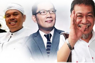 Dedi Mulyadi, Ridwan Kamil and Deddy Mizwar