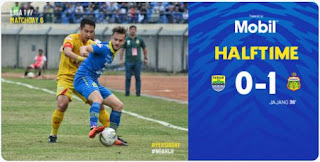 HT: Persib vs Bhayangkara FC 0-1 #PersibDay