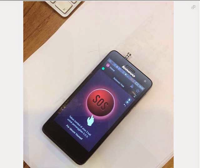 Aplikasi Darurat “Panic Button” Aplikasi Darurat “Panic Button”