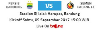 Siaran Langsung Persib vs Semen Padang 