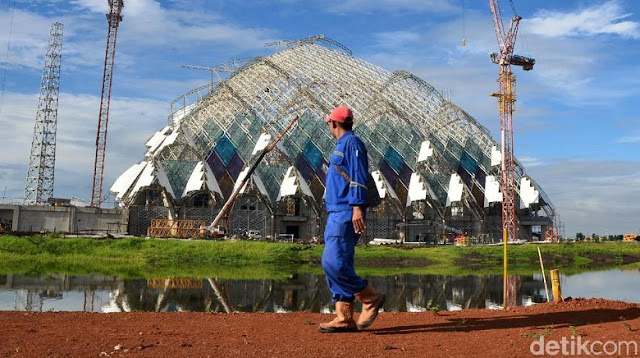 Pembangunan Masjid Al-Jabbar Danau Raksasa Gedebage Ditargetkan Selesai 2020