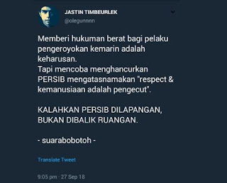 Suara Bobotoh: Kalahkan Persib di Lapangan, Bukan di Balik Ruangan (Sanksi)
