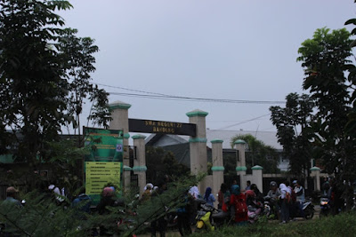 Hari Pertama Sekolah di SMAN 27 Bandung