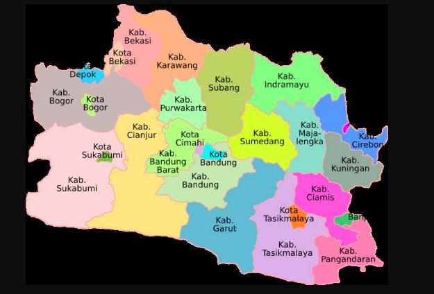 Peta Jawa Barat