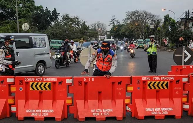 Daftar Ruas Jalan Kota Bandung yang Tutup Selama PPKM Darurat
