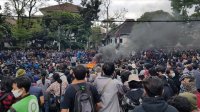 demo-mahasiswa-bandung Demo 11 April, Mahasiswa Bandung Kepung DPRD Jabar