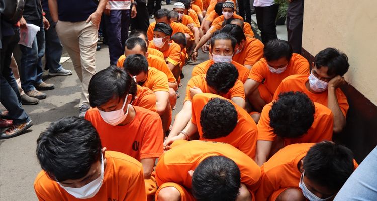 Polrestabes Bandung Ringkus 72 Pelaku Kejahatan Jalanan