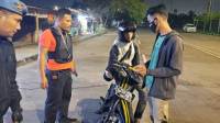 Polsek Gedebage Razia Balap Liar Motor Knalpot Bising di GBLA